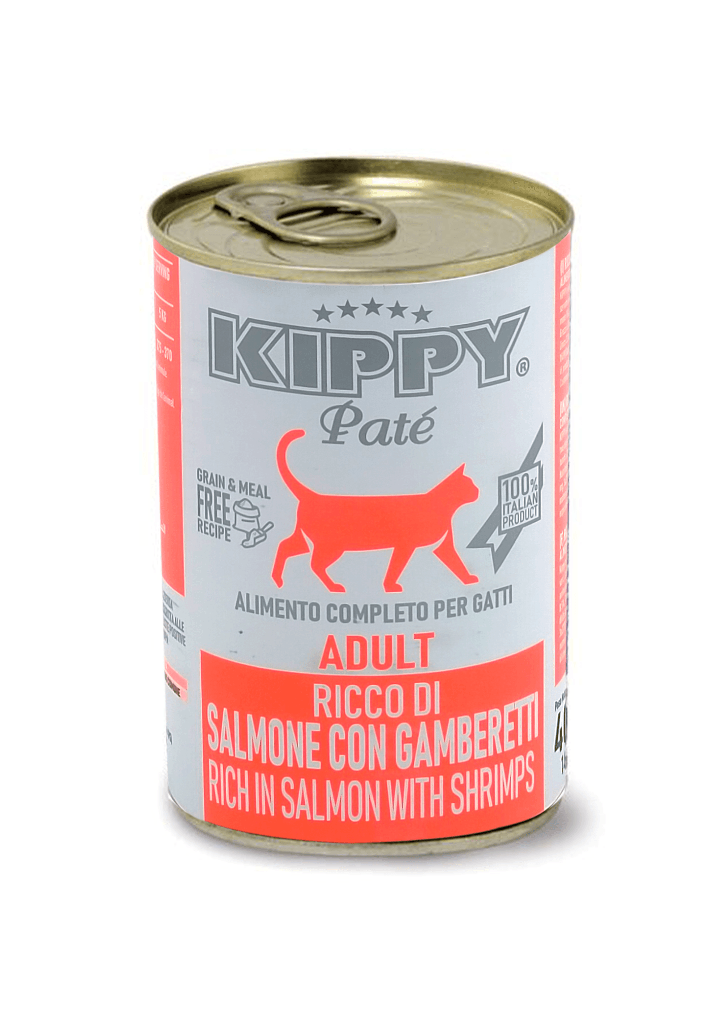 كيبي باتيه (Kippy Cat Paté) – طعام رطب فاخر للقطط – 400 جرام salmon with shrimp