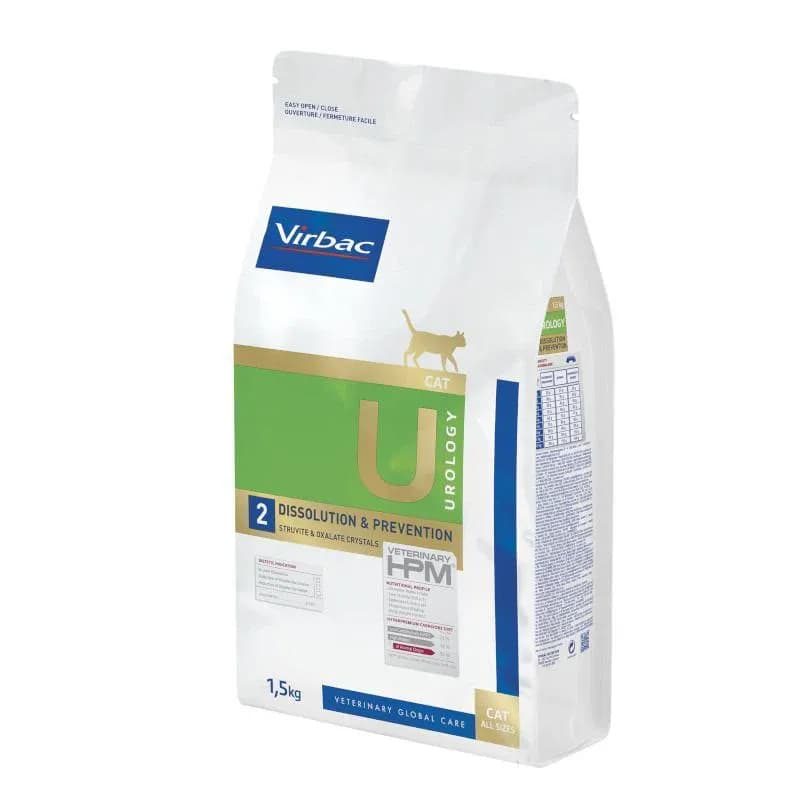 Virbac Urinary Cat Dry Food Urology Dissolution & Prevention 1.5k