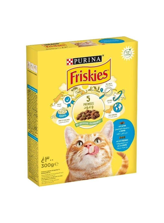 Purina Friskies Dry Food with Salmon 300g
