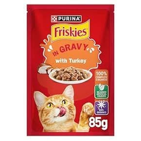 friskies wet food Pouch  85g turkey in gravy