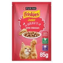 friskies wet food Pouch  85g junior in gravy