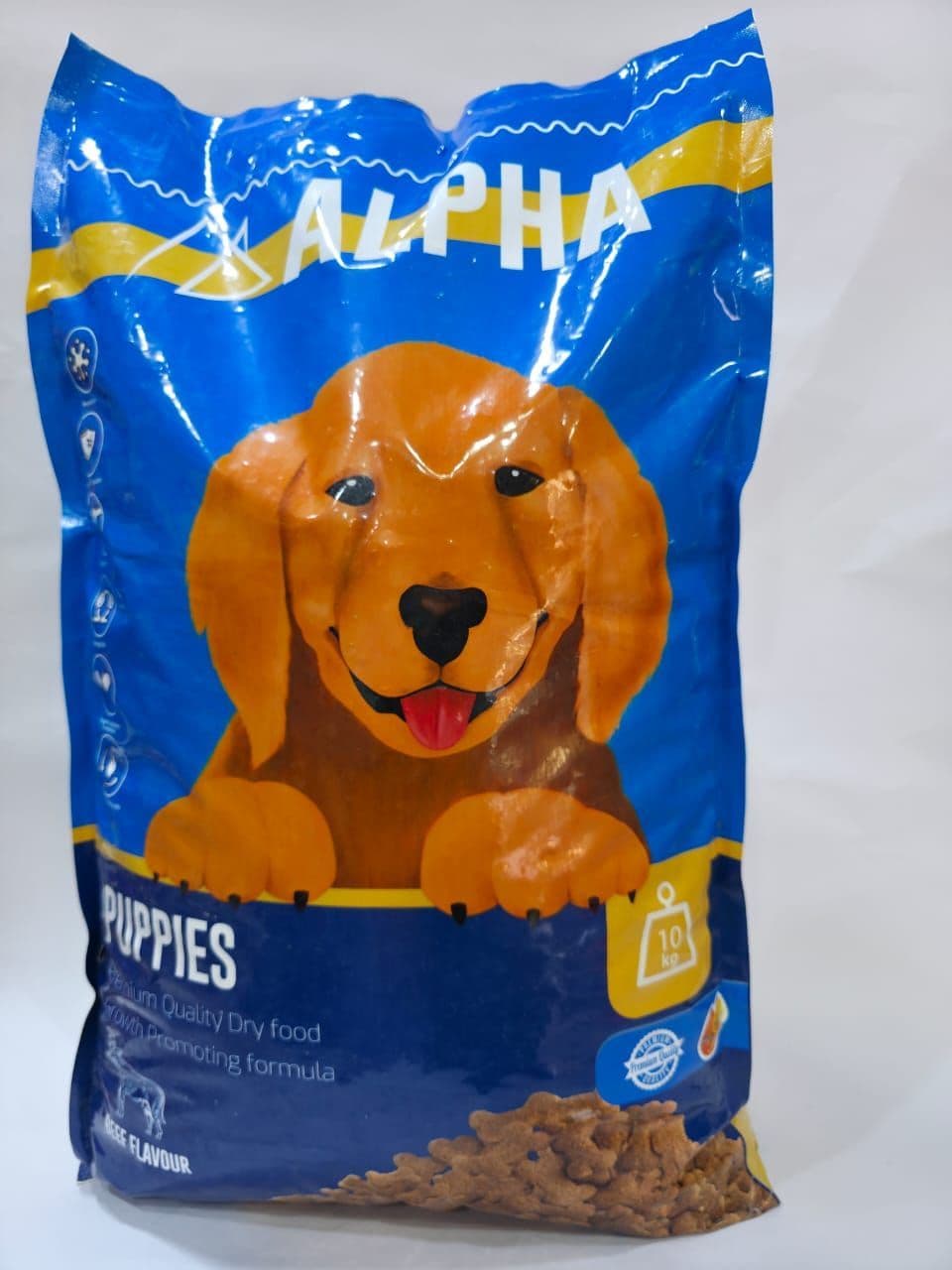 Alpha Puppy 10kg – طعام جاف متكامل للجراء 🐶