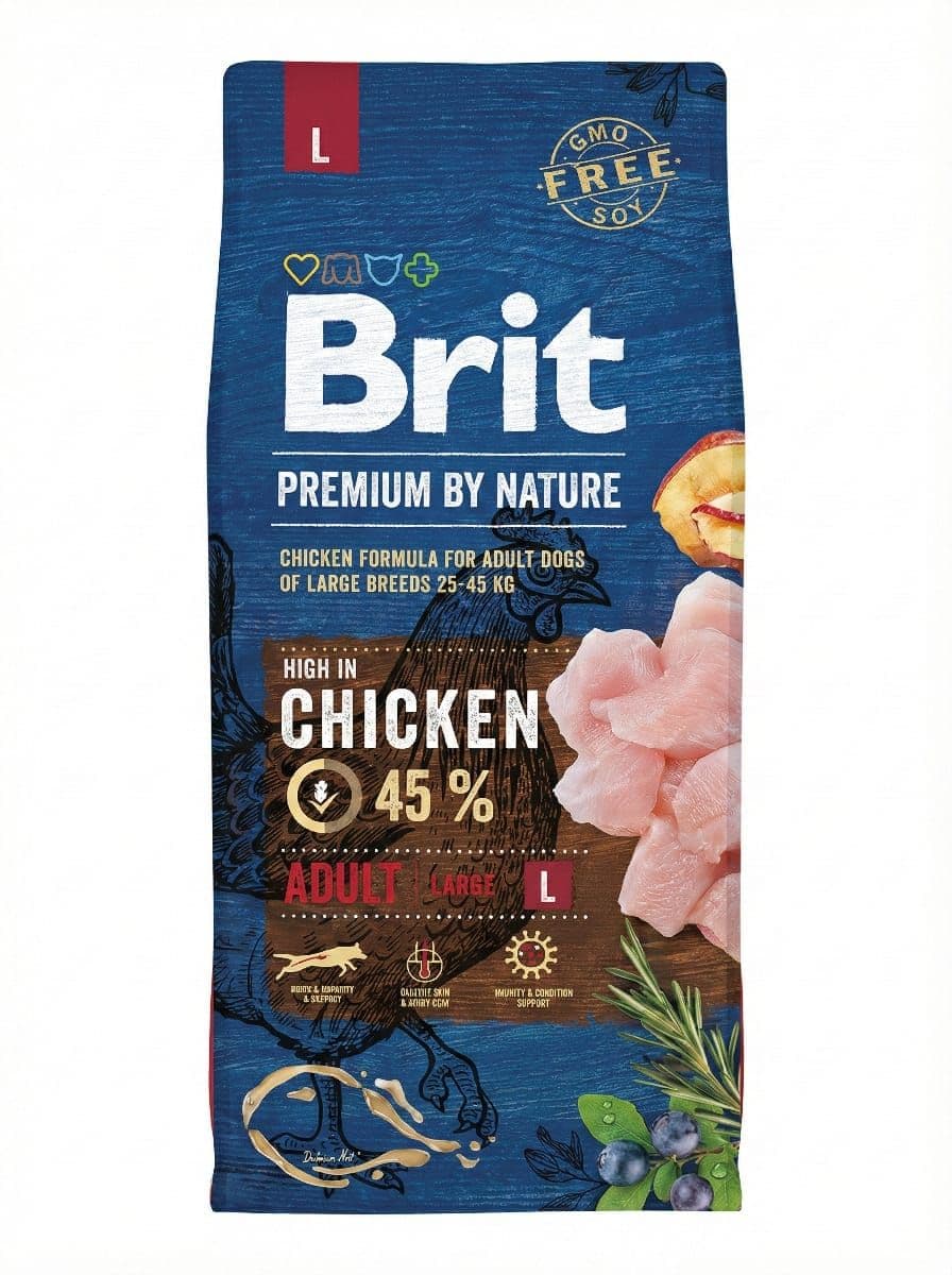 Brit Premium by Nature Chicken Adult L 15kg