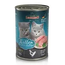 LEONARDO Cat Food Kitten rich in chicken 400gطعام قطط صغير (كيتن) غني بالدجاج