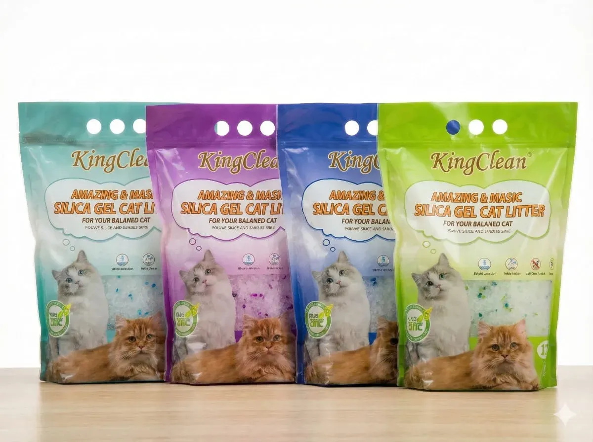 KingClean Amazing & Magic Silica Gel Cat Litter