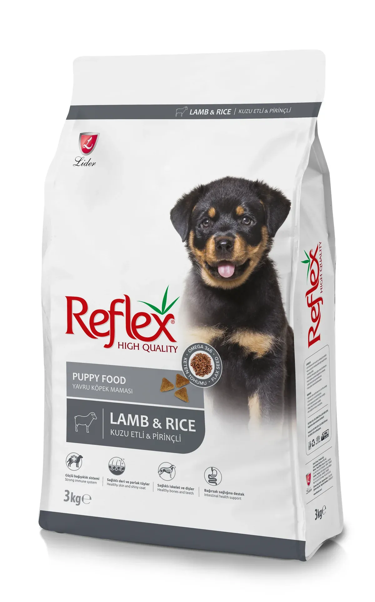 🐶 Reflex Puppy Food – Lamb & Rice 🐾
