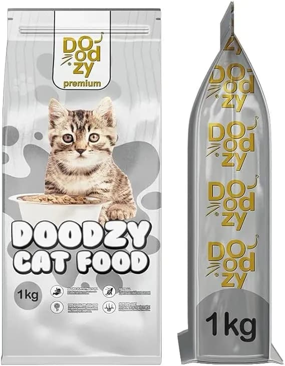 dodzy premium cat food kitten 1kg