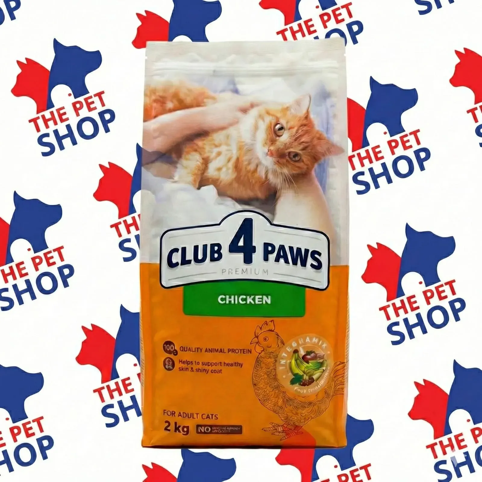 club 4paws premium chicken adult 2kg