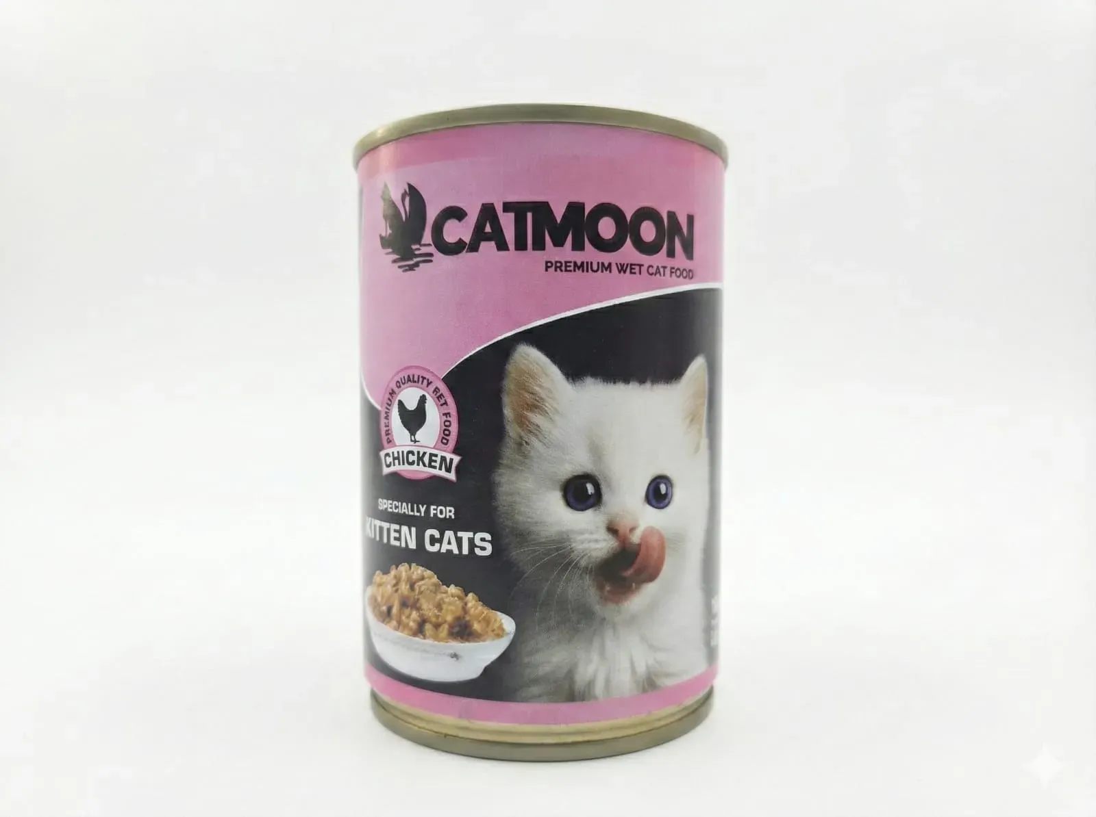 catmoon premium wet cat food chicken specialy for kitten cats