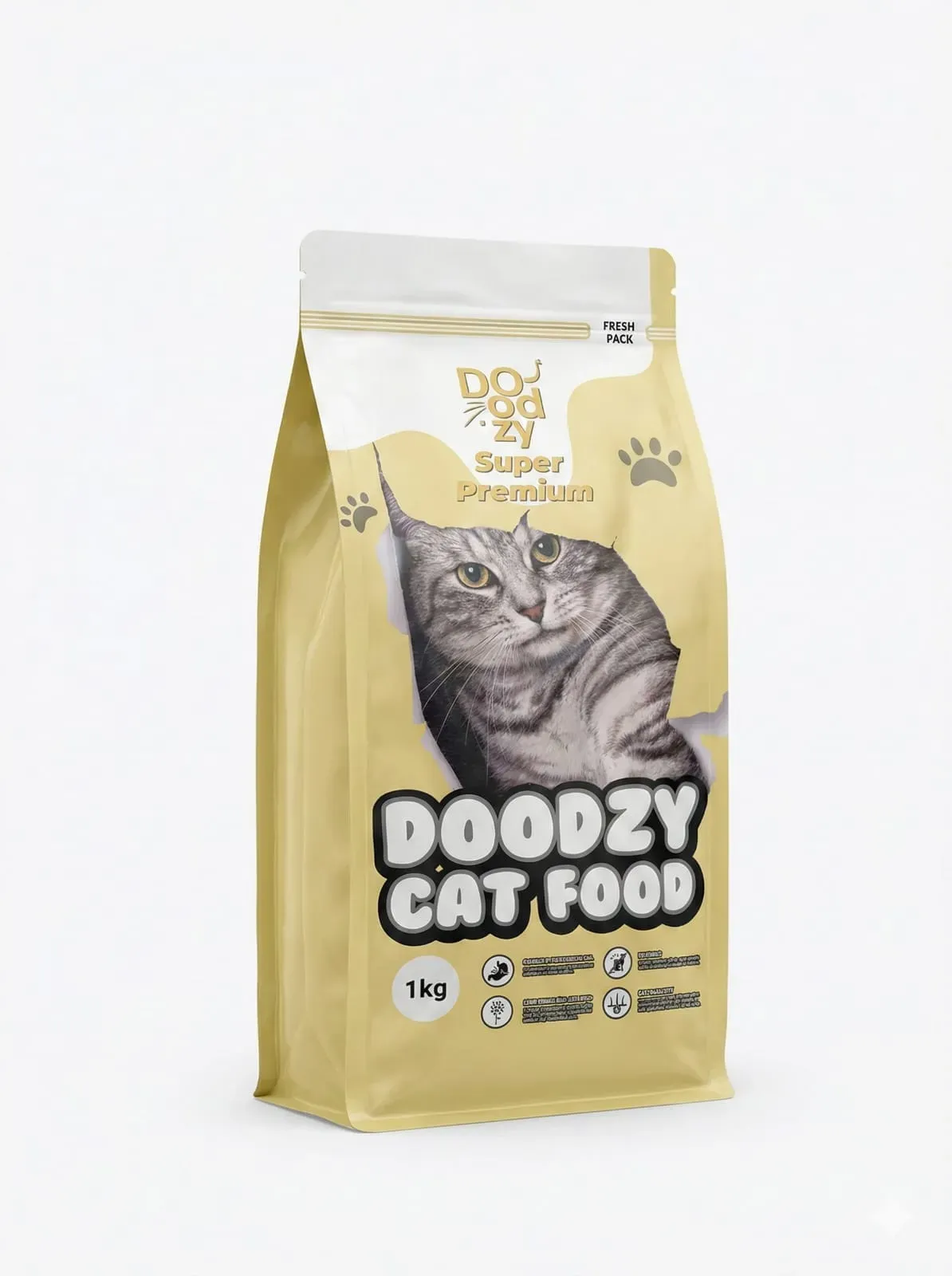 Doodzy super premium cat food 1kg