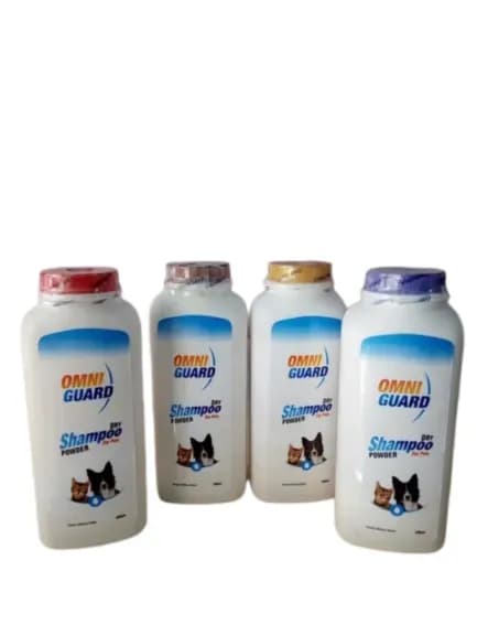 omni guard dry shampoo powder for pets  400g