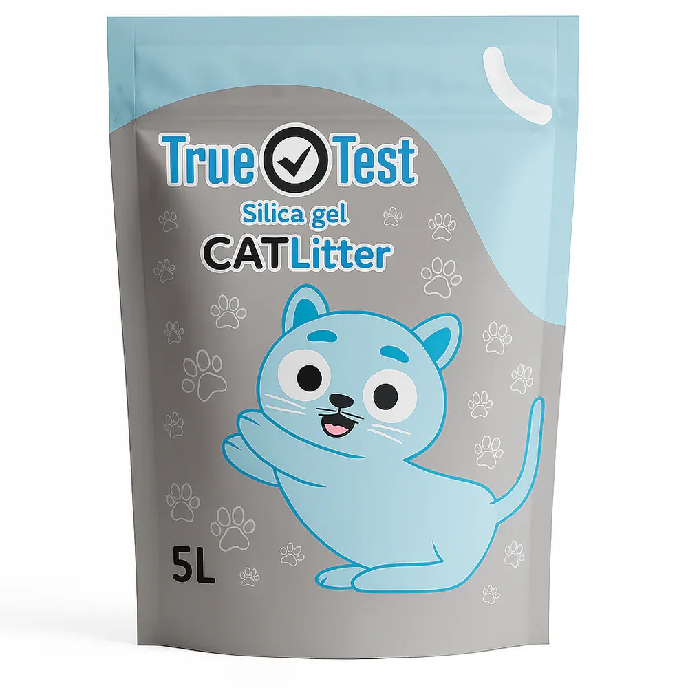 true test silica gel cat litter 5L