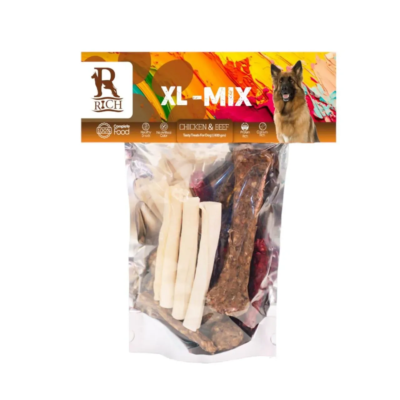 Rich XL-Mix Chew Bones for Dogs