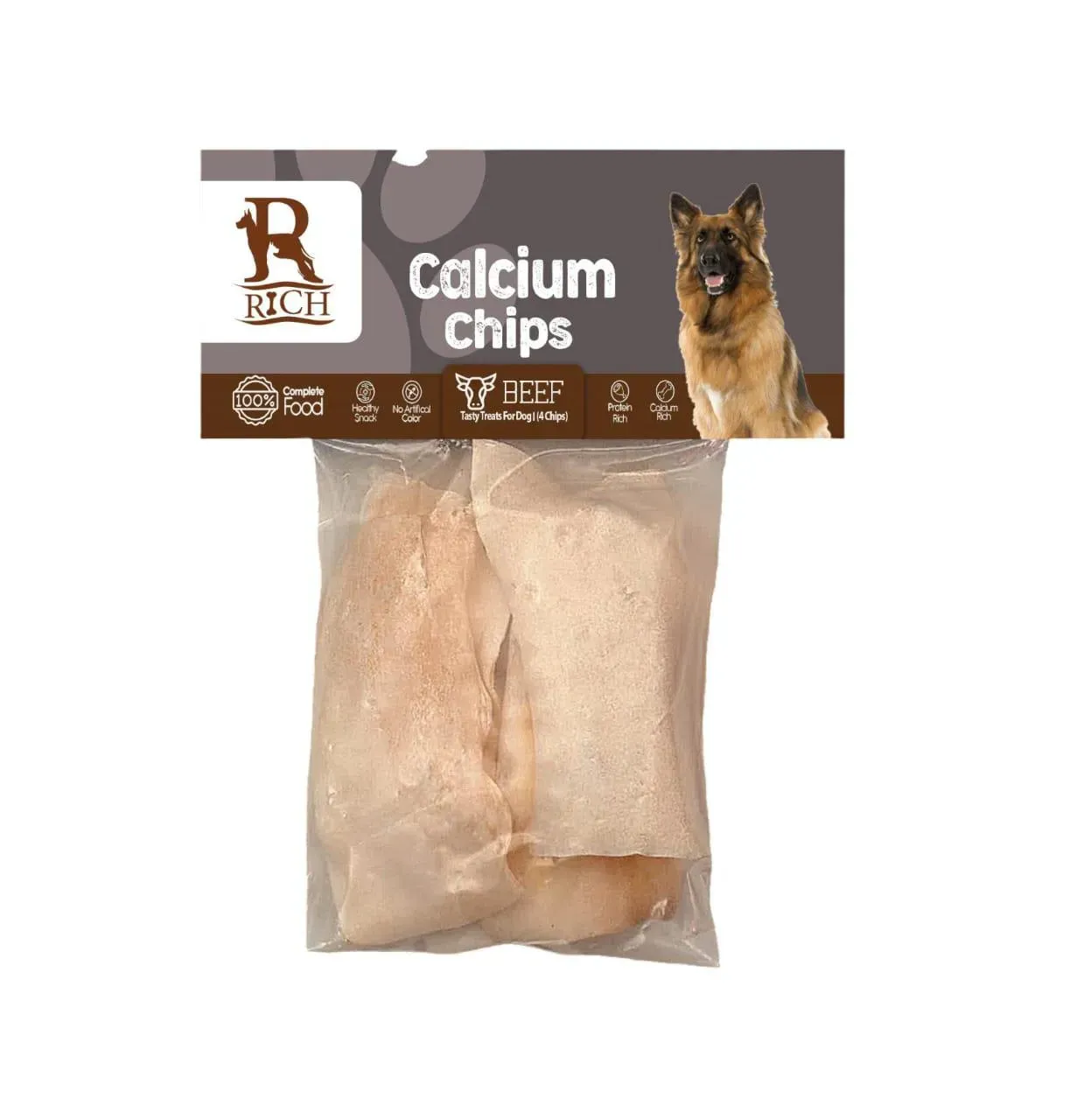 rich calcium chips for dogs